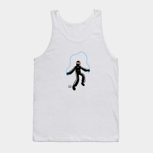 Ninja skipping with skipping rope! Tank Top